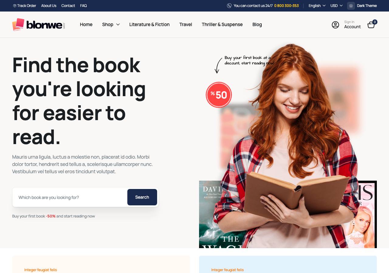 Screenshot of bookthings.shop taken by the zone census on 2026-08-27