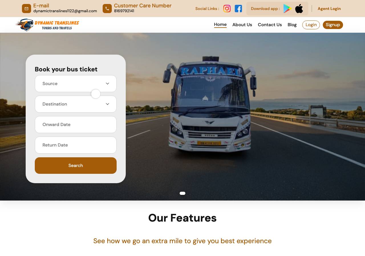 Screenshot of dynamictranslines.com taken by the zone census on 2026-08-27