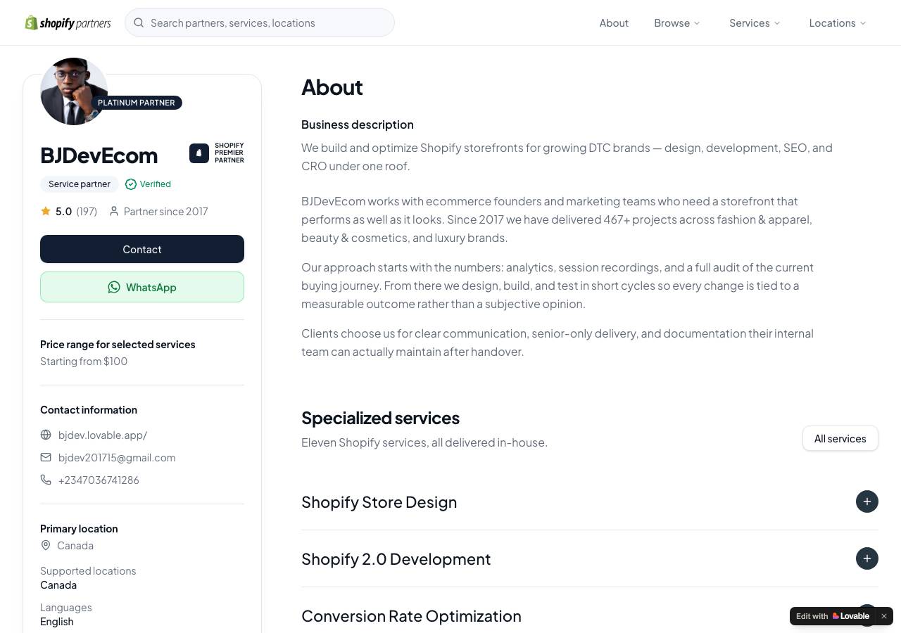 Screenshot of shopifypartnerbjdev.dev taken by the zone census on 2026-08-27