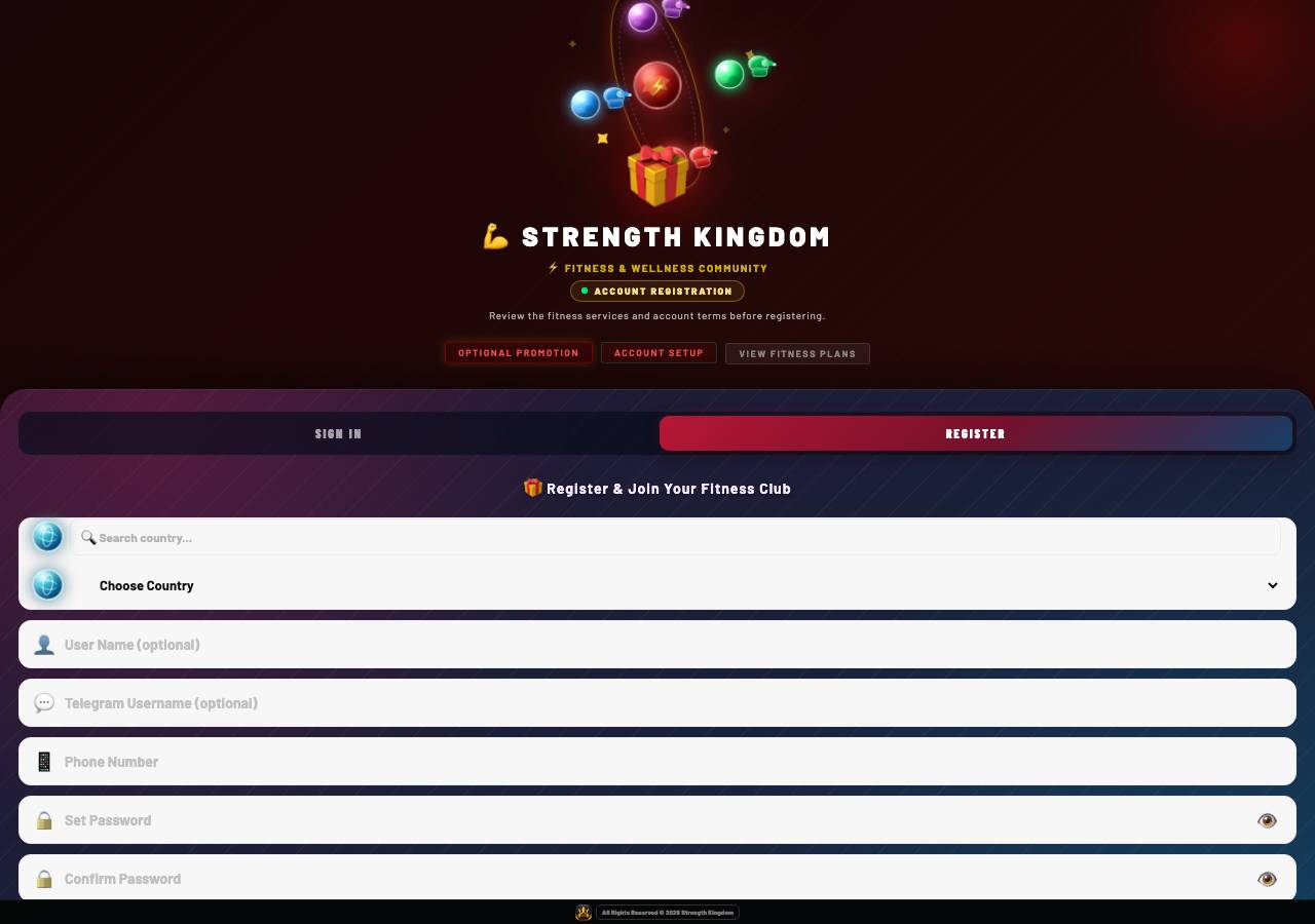 Screenshot of strength-kingdom.org taken by the zone census on 2026-08-27