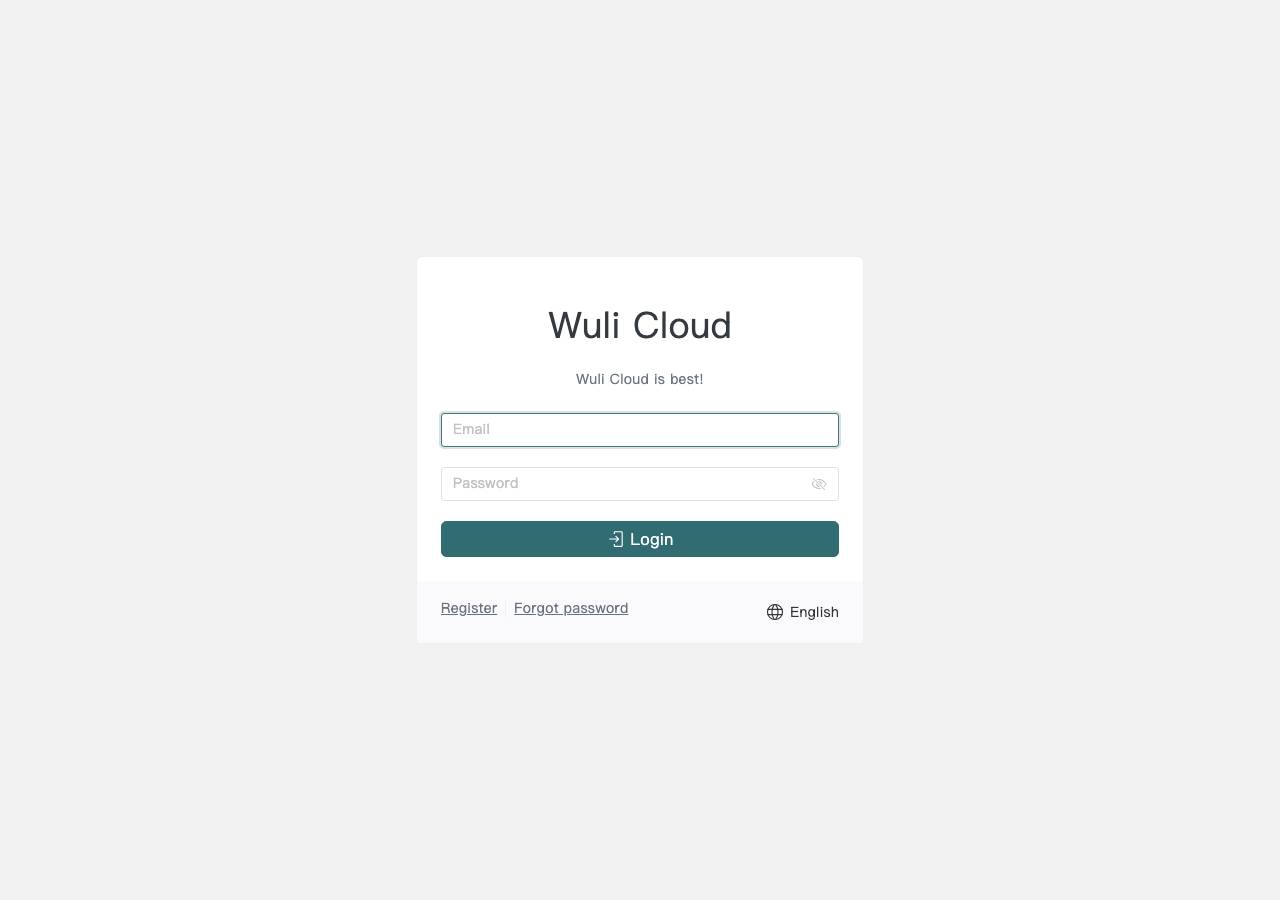 Screenshot of wulicloud.xyz taken by the zone census on 2026-08-27