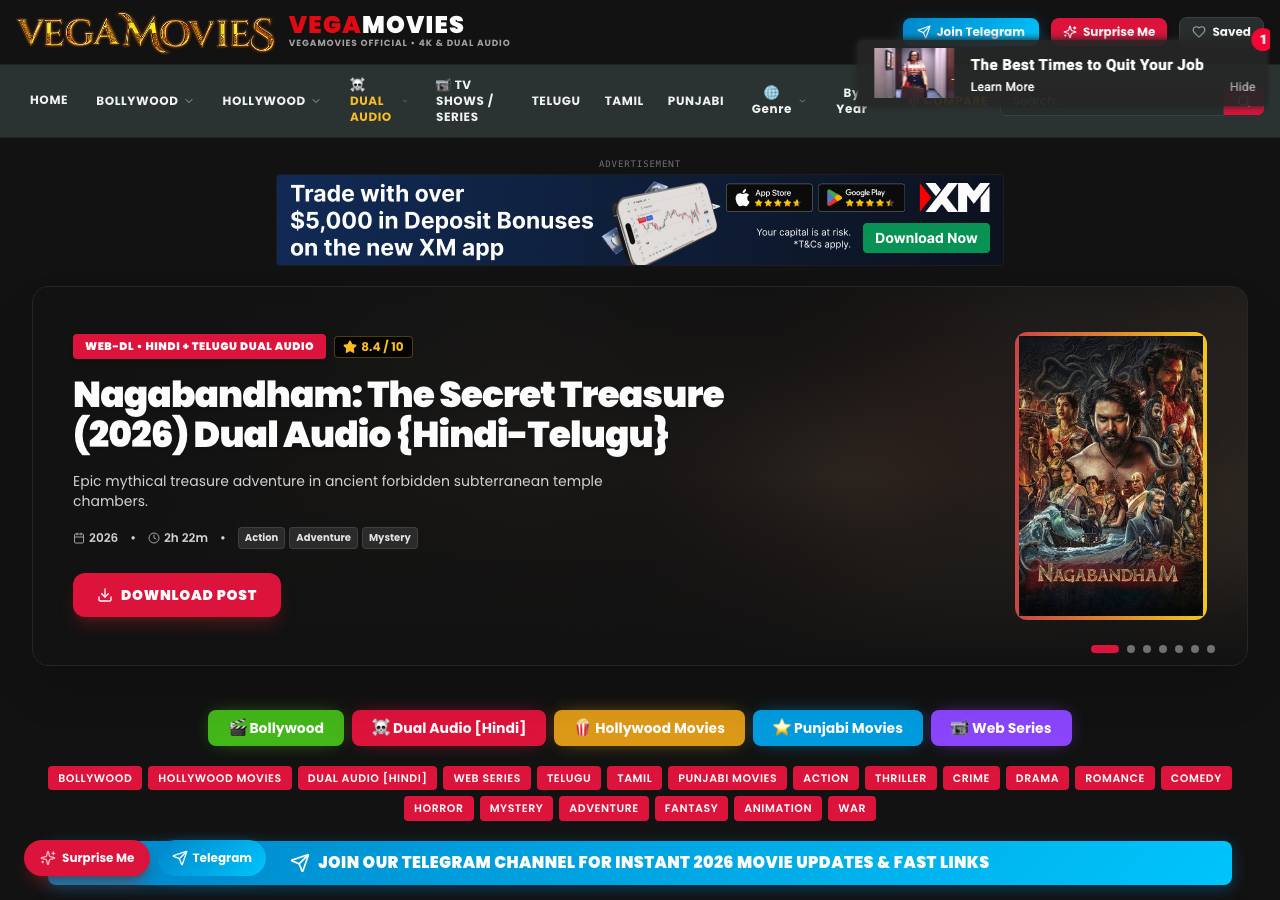 Screenshot of newvegamovies.online taken by the zone census on 2026-08-28