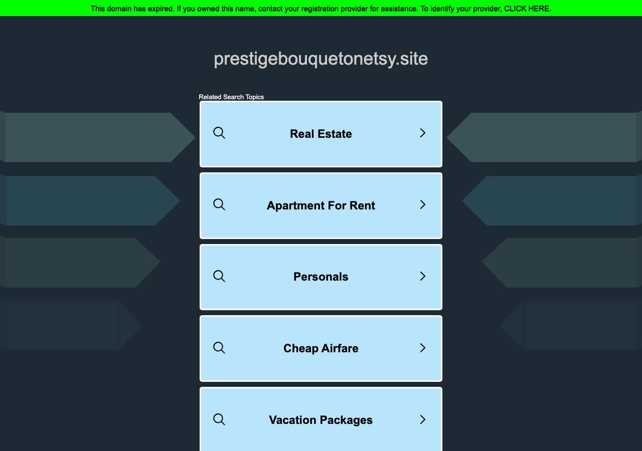 Screenshot of prestigebouquetonetsy.site taken by the zone census on 2026-08-28