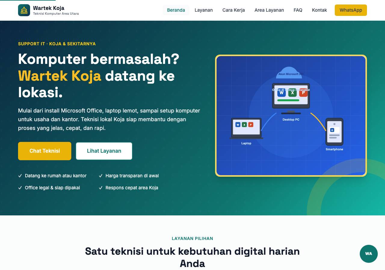 Screenshot of wartekkoja.online taken by the zone census on 2026-08-28