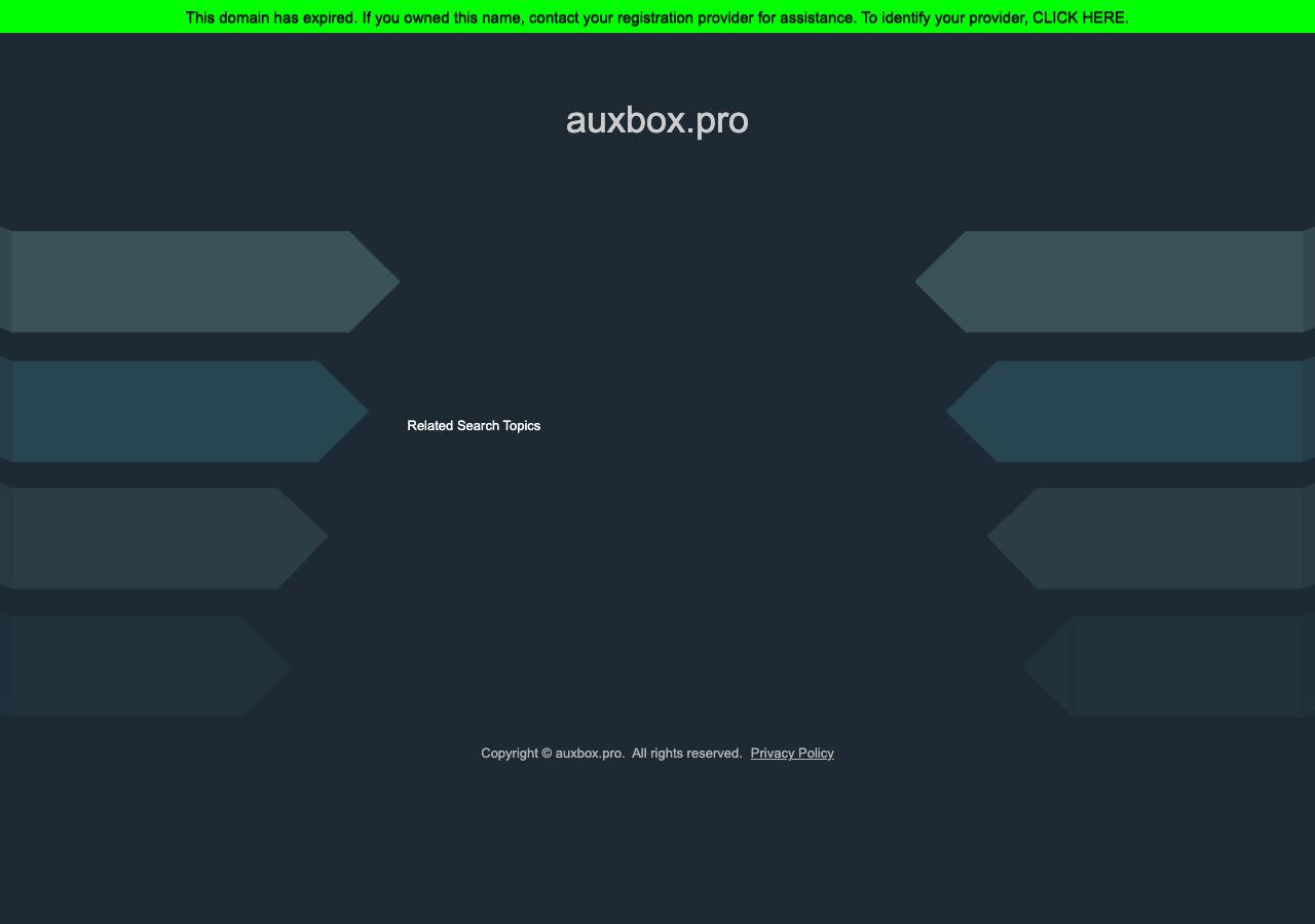 Screenshot of auxbox.pro taken by the zone census on 2026-08-29