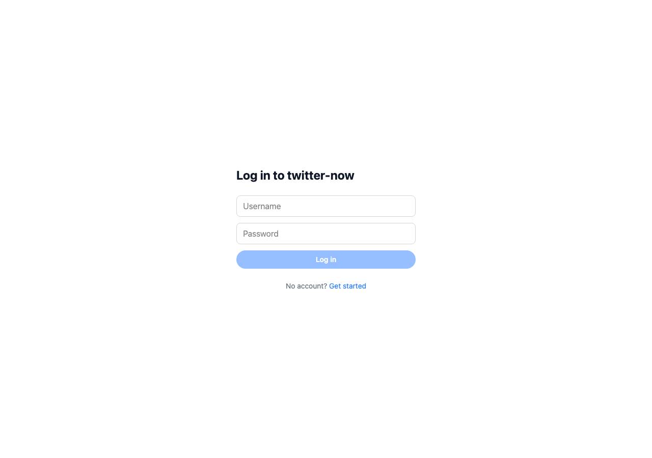 Screenshot of twitter-now-clone.org taken by the zone census on 2026-08-29