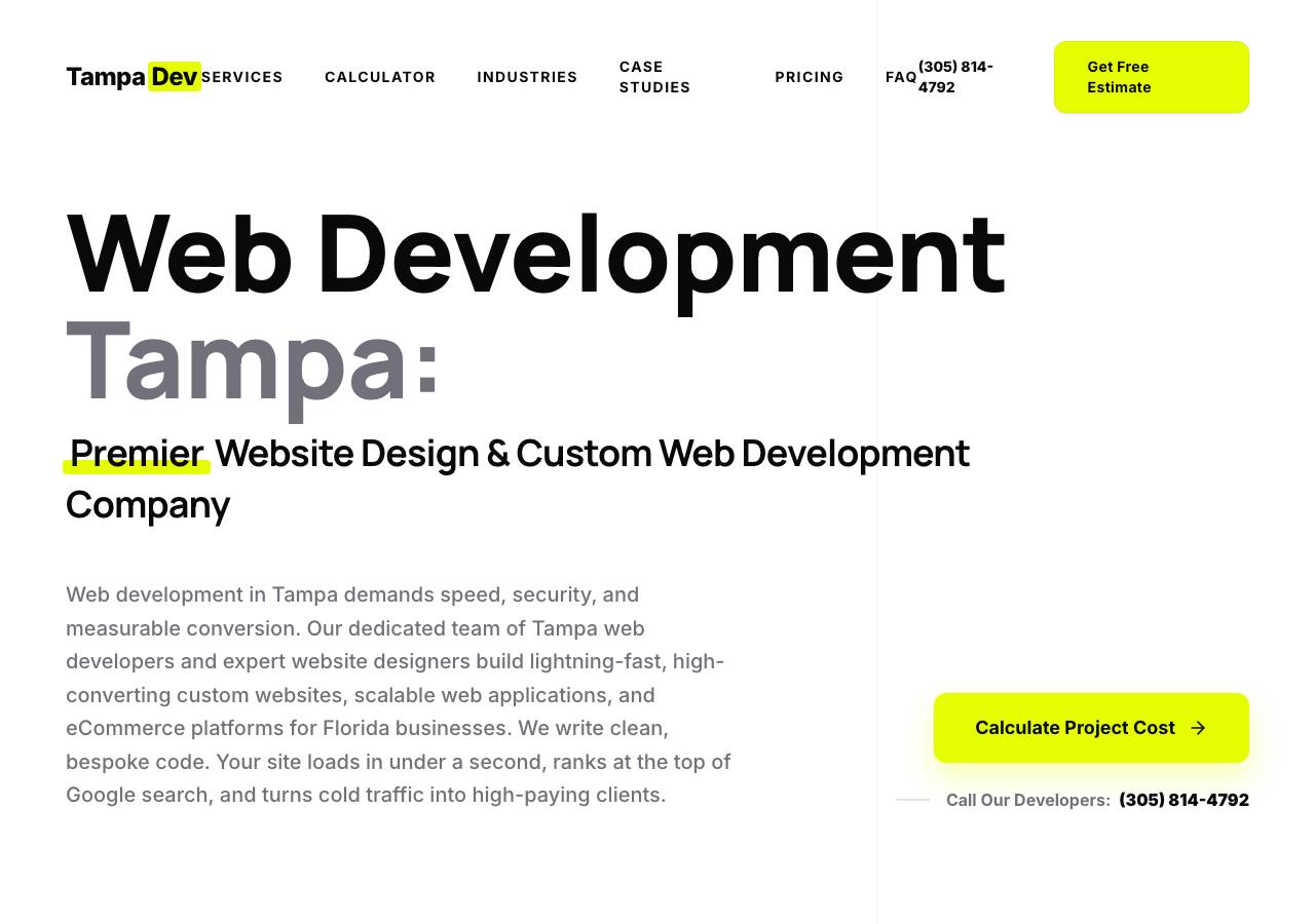 Screenshot of webdevelopmenttampa.top taken by the zone census on 2026-08-29
