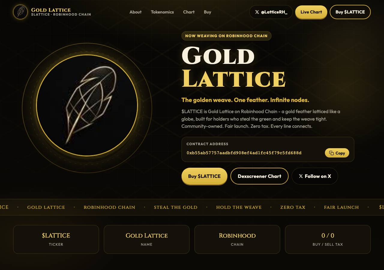 Screenshot of latticerobinhood.site taken by the zone census on 2026-08-30