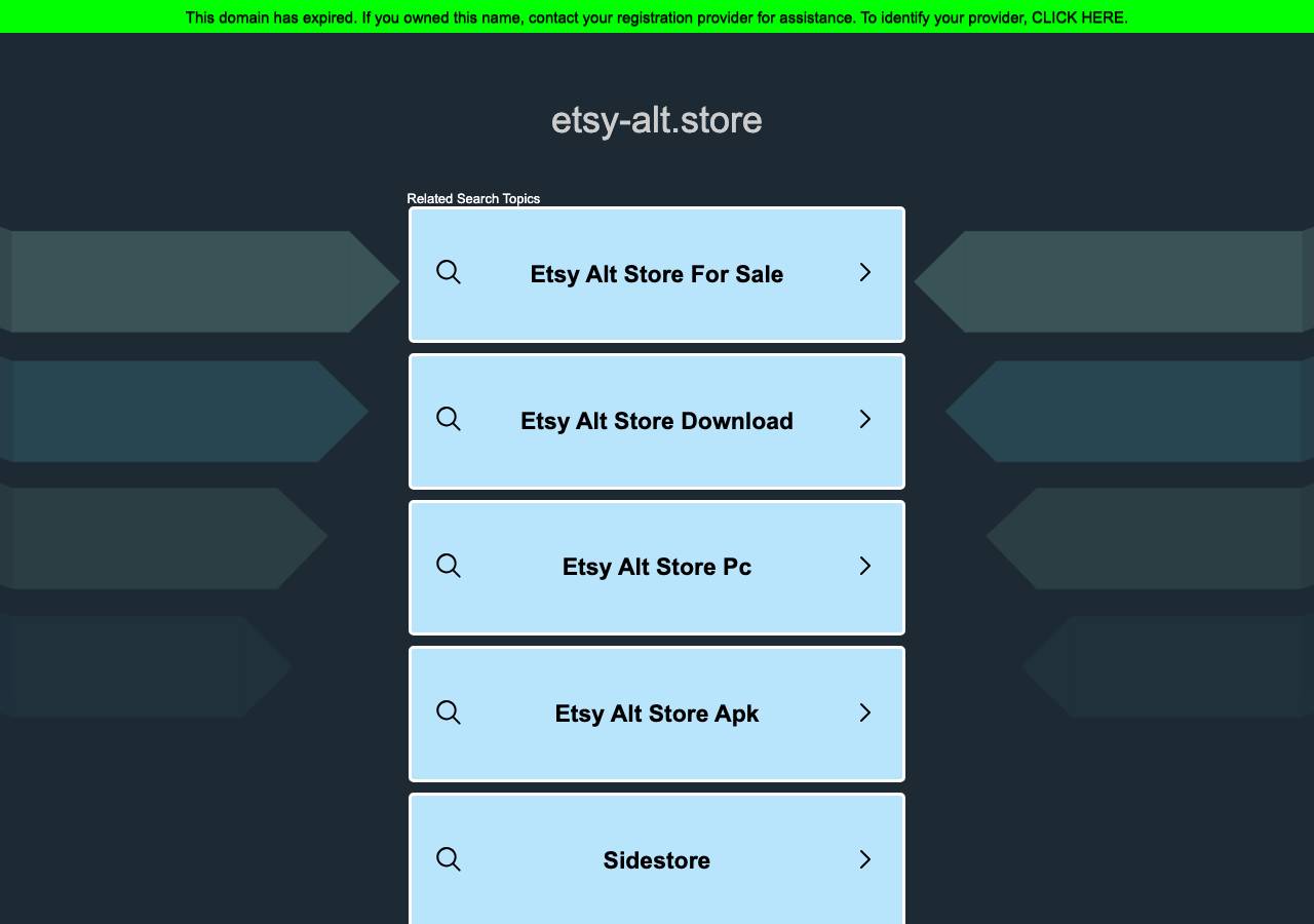 Screenshot of etsy-alt.store taken by the zone census on 2026-08-31