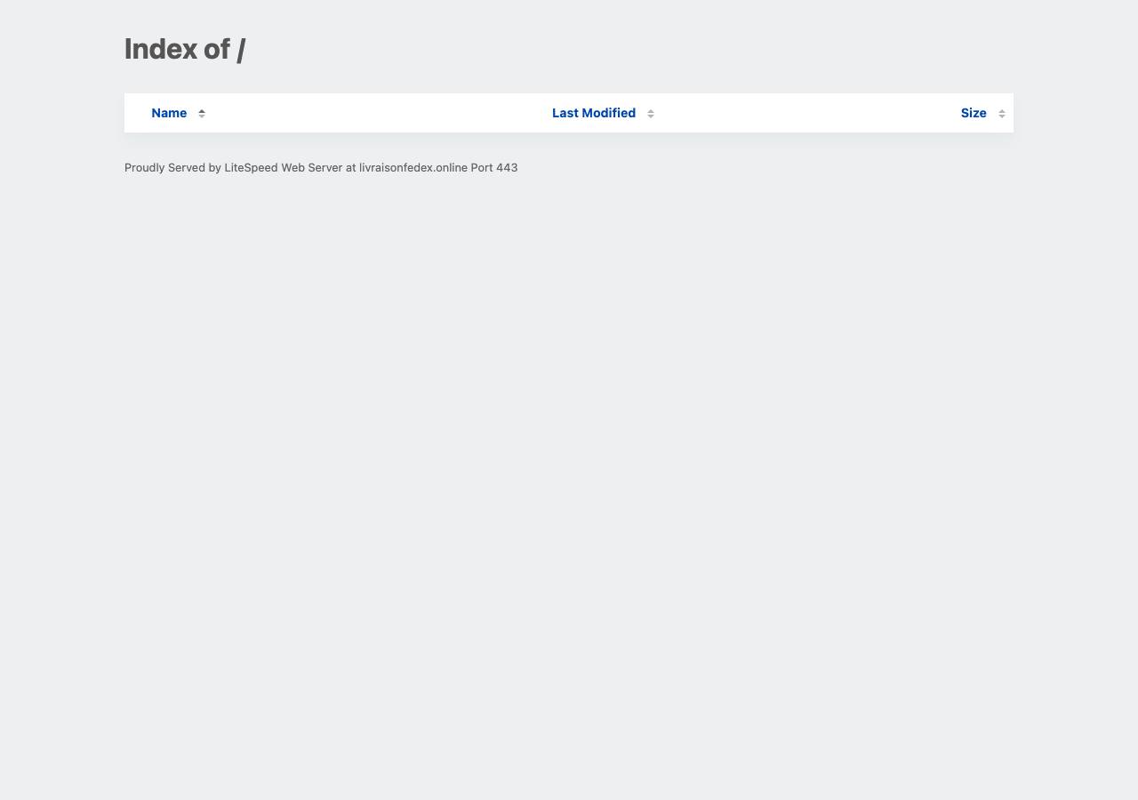 Screenshot of livraisonfedex.online taken by the zone census on 2026-08-31