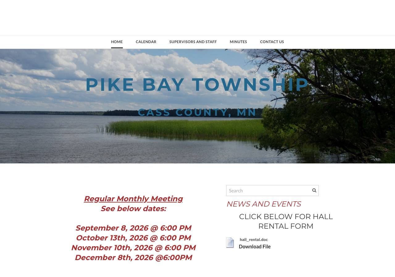 Screenshot of pikebaytownship.org taken by the zone census on 2026-08-31