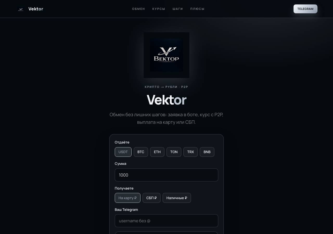 Screenshot of vektor-ex.icu taken by the zone census on 2026-08-31