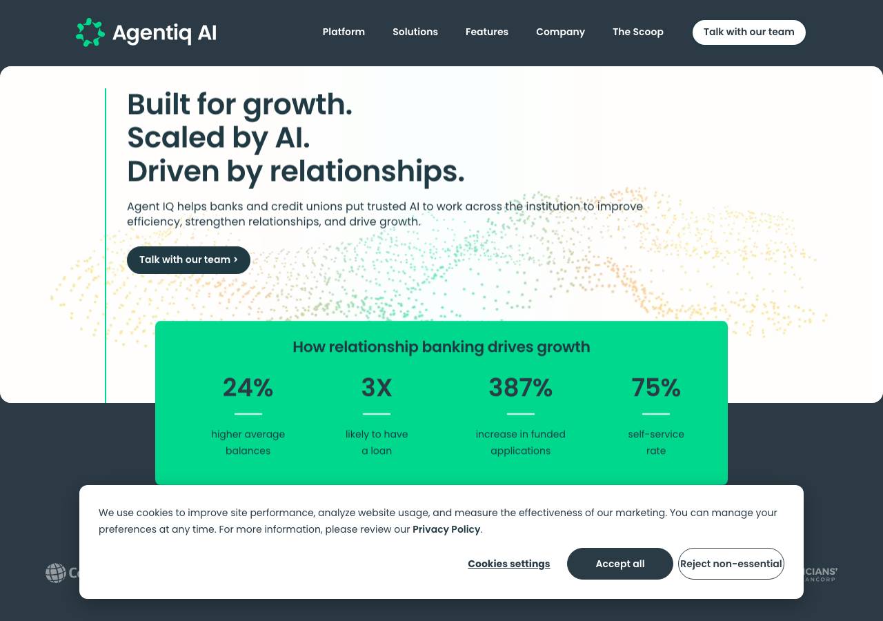 Screenshot of agentiq-cloud.com taken by the zone census on 2026-09-01