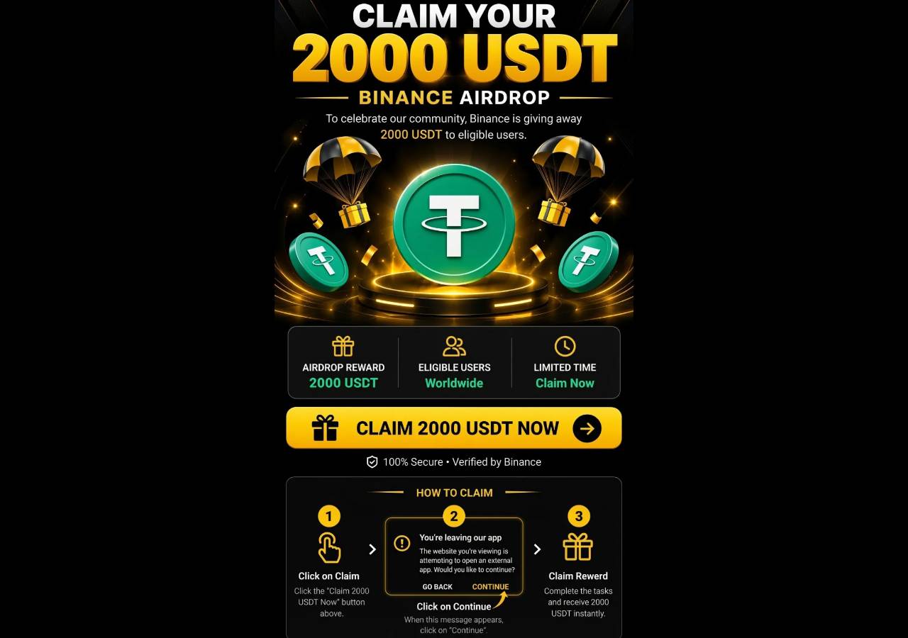 Screenshot of airdropsbinance.com taken by the zone census on 2026-09-01