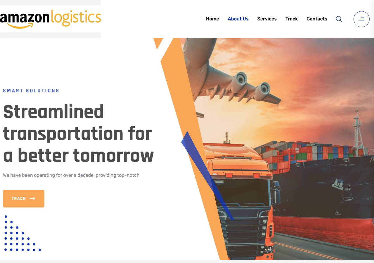 Screenshot of amazonlogisticsinc.com taken by the zone census on 2026-09-01