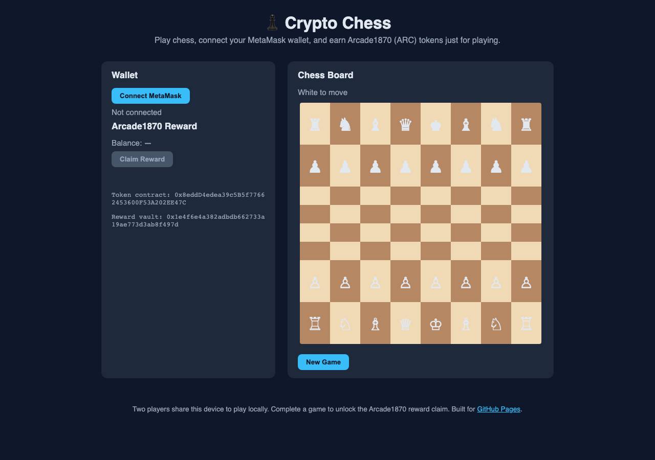 Screenshot of cryptochess.org taken by the zone census on 2026-09-01
