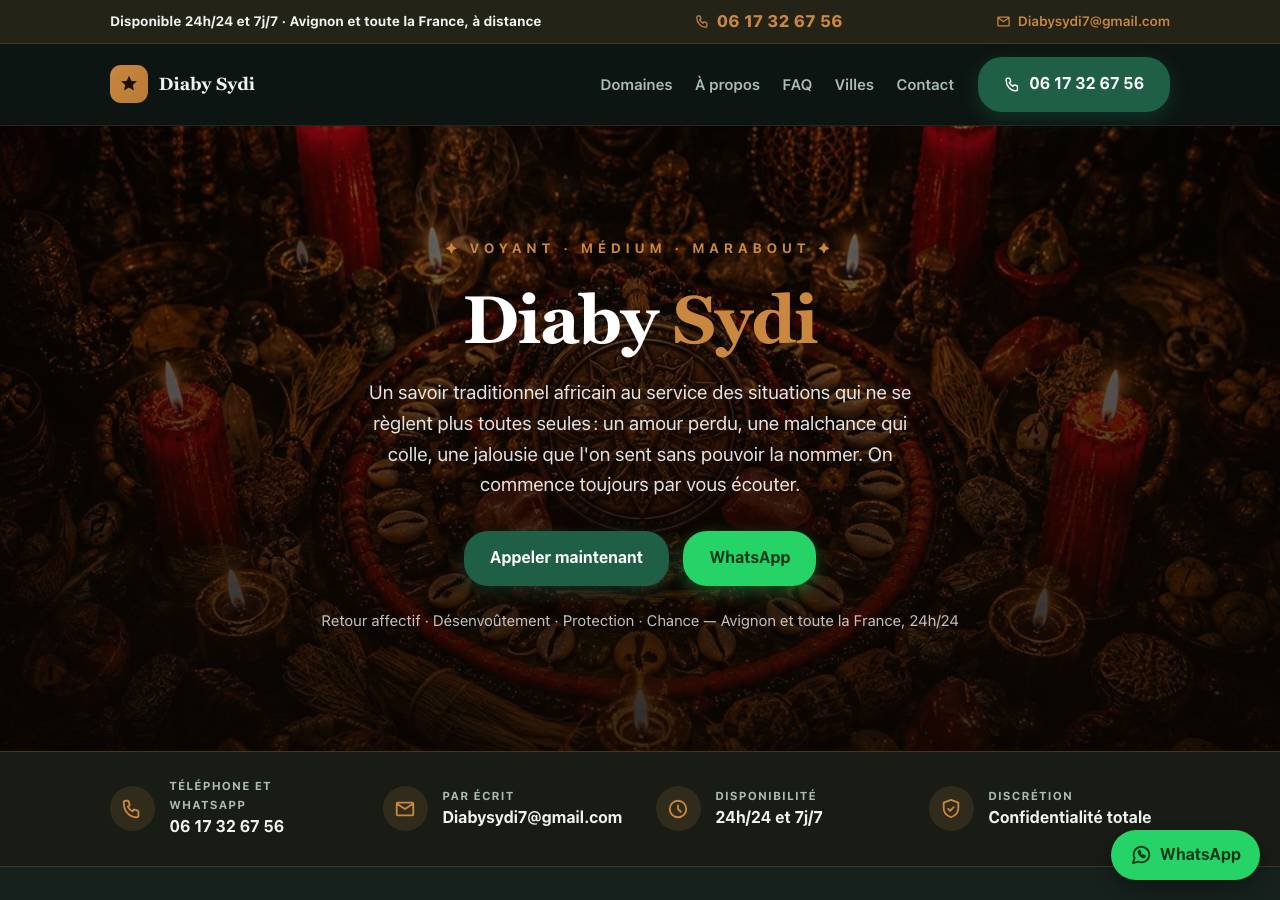 Screenshot of diaby-sydi.xyz taken by the zone census on 2026-09-01