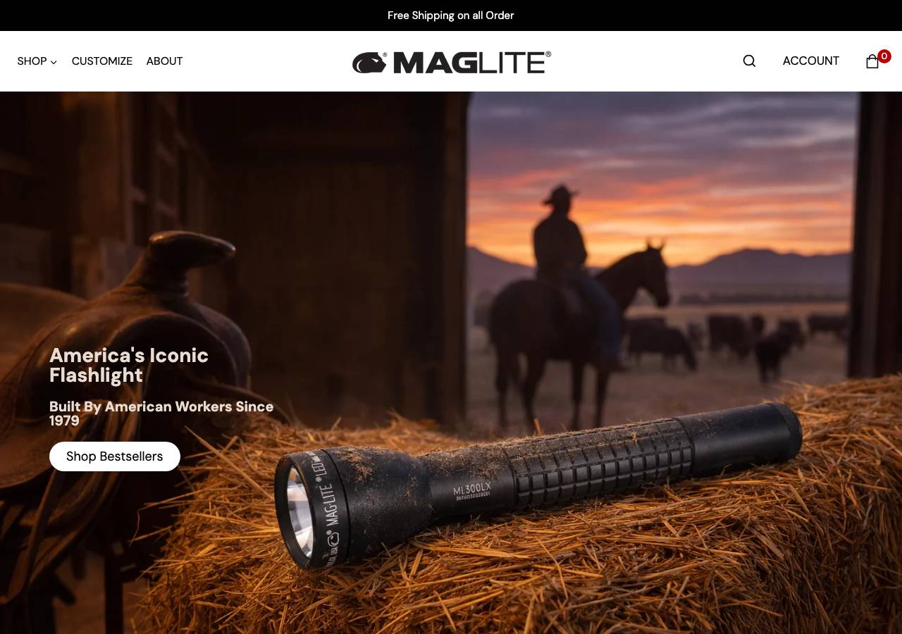 Screenshot of maglitaus.shop taken by the zone census on 2026-09-01