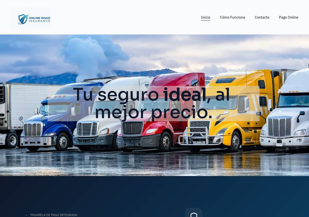 Screenshot of onlineroadinsurance.site taken by the zone census on 2026-09-01