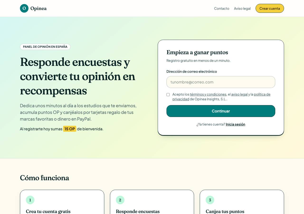 Screenshot of opineaes.com taken by the zone census on 2026-09-01