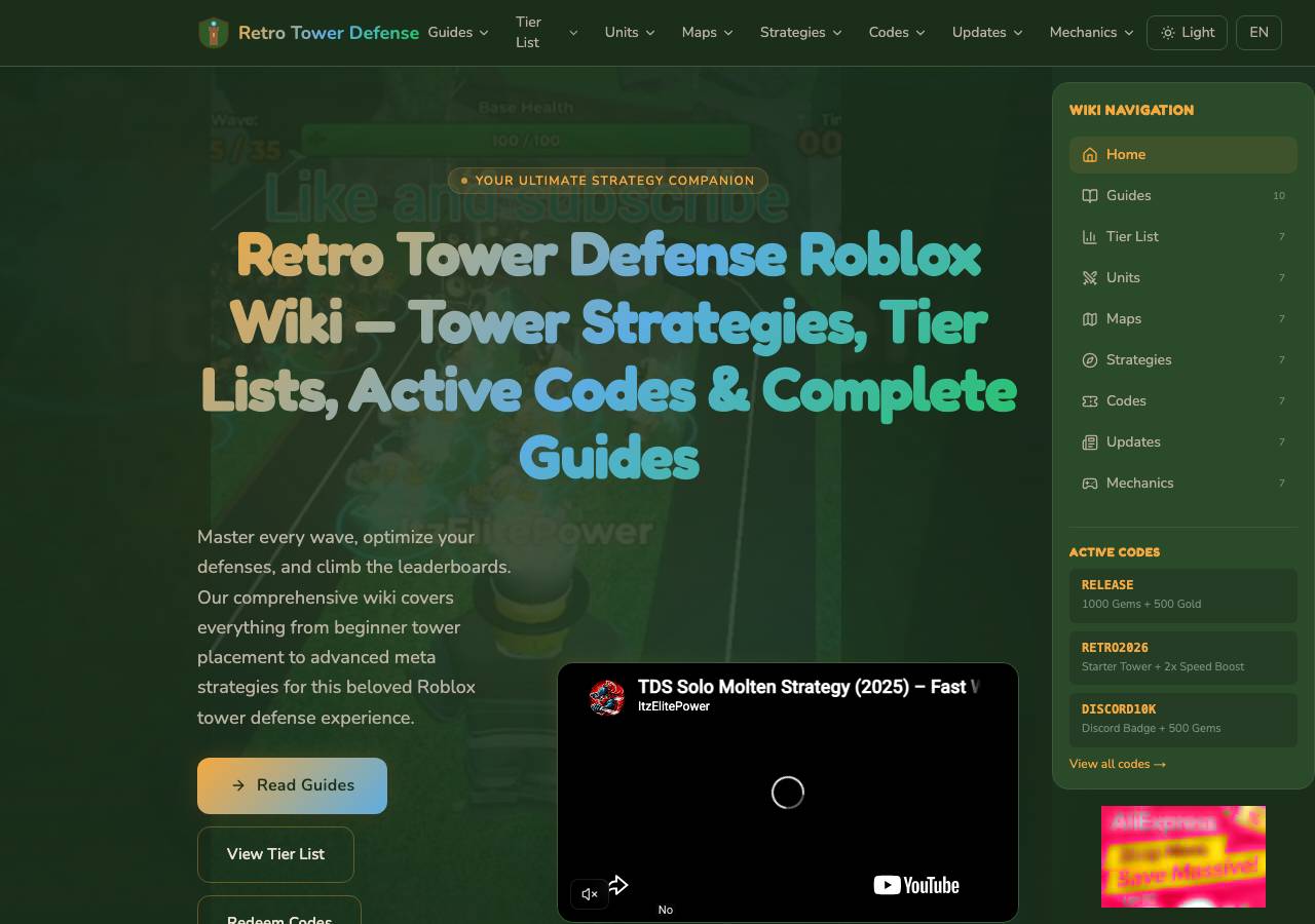Screenshot of retro-tower-defense-roblox.wiki taken by the zone census on 2026-09-01
