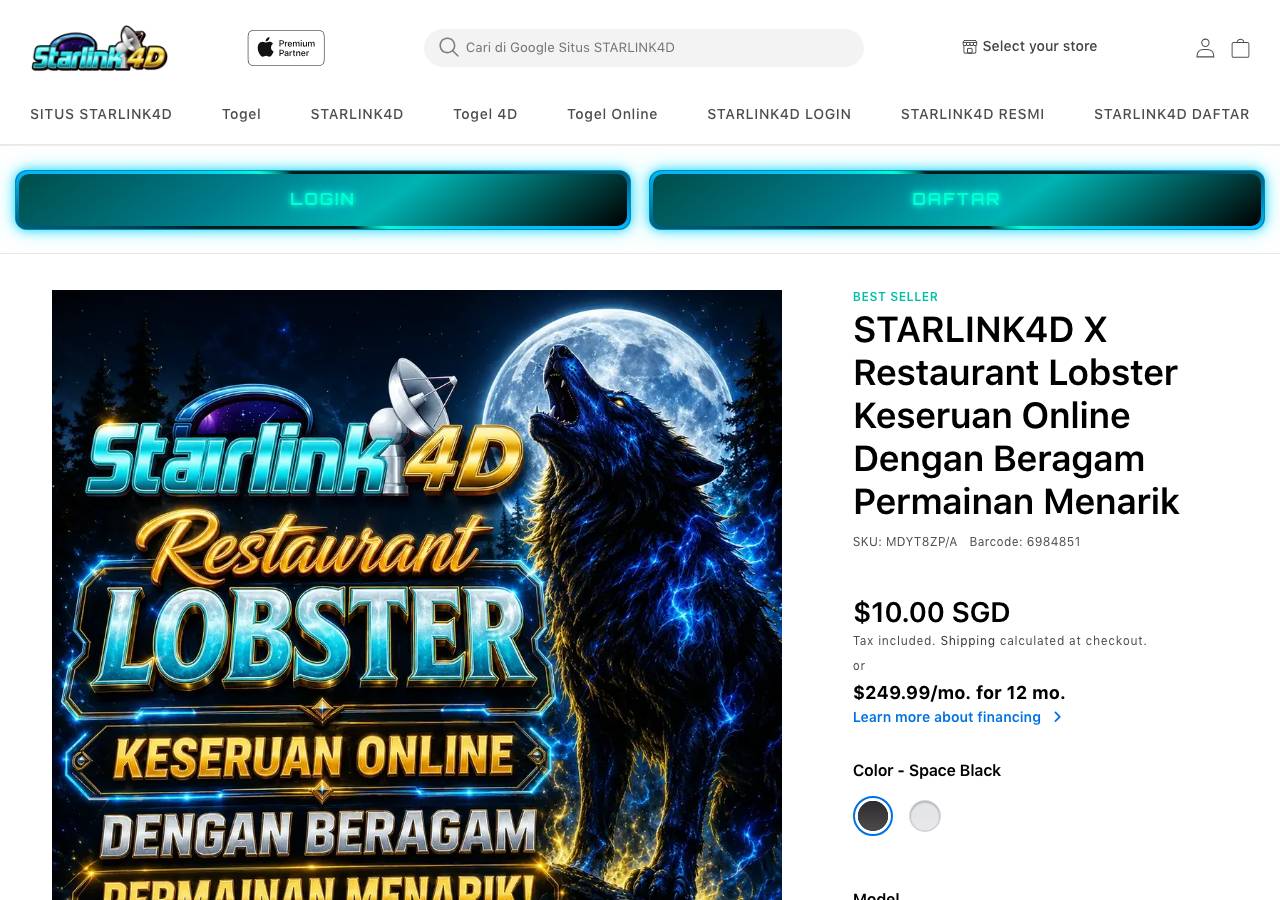Screenshot of starlinkcepat.top taken by the zone census on 2026-09-01