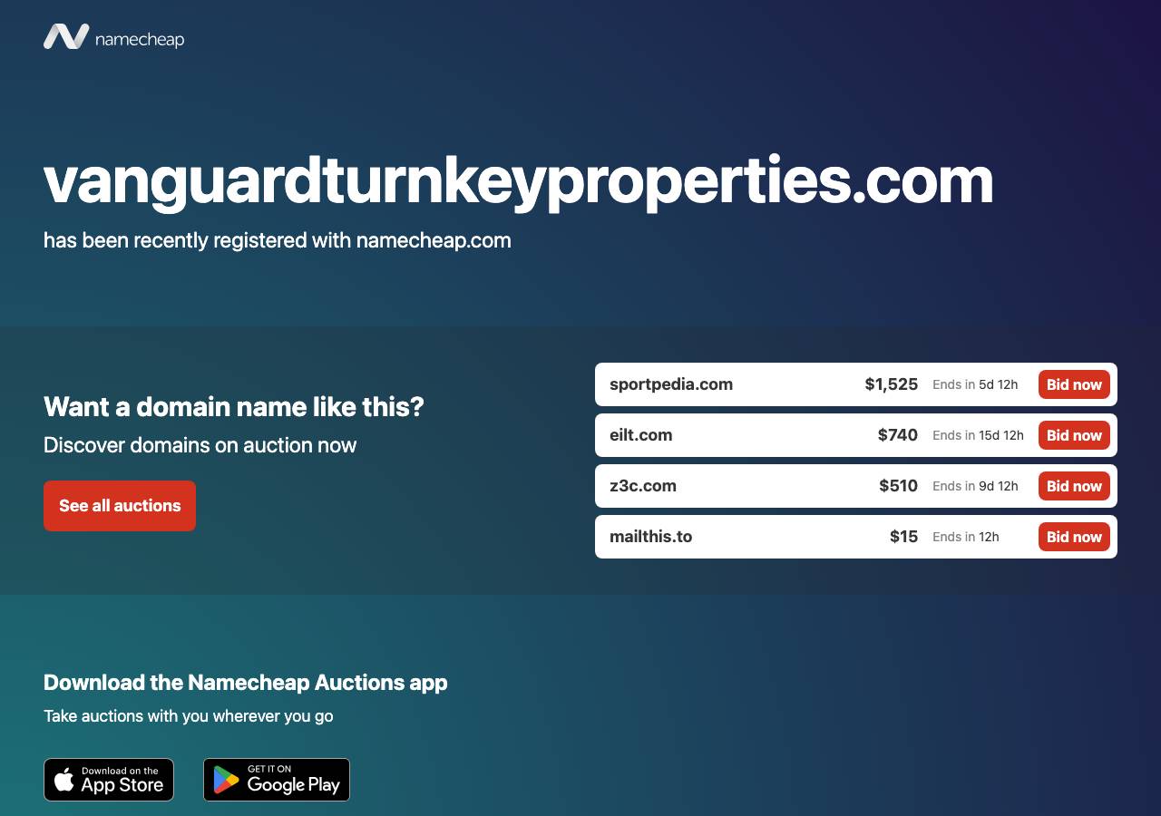 Screenshot of vanguardturnkeyproperties.com taken by the zone census on 2026-09-01