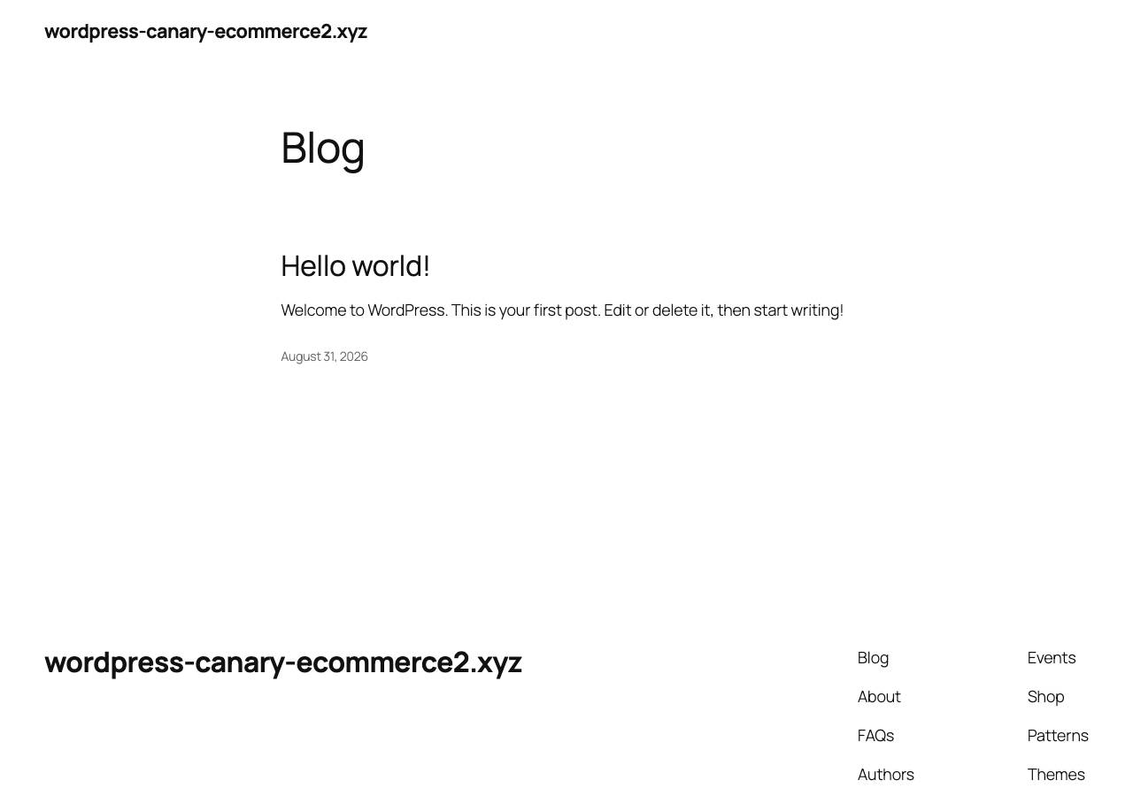 Screenshot of wordpress-canary-ecommerce2.xyz taken by the zone census on 2026-09-01