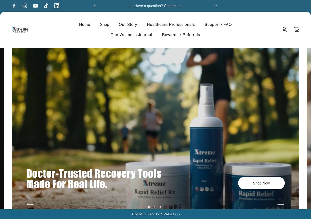 Screenshot of xtremetherapeutics.com taken by the zone census on 2026-09-01