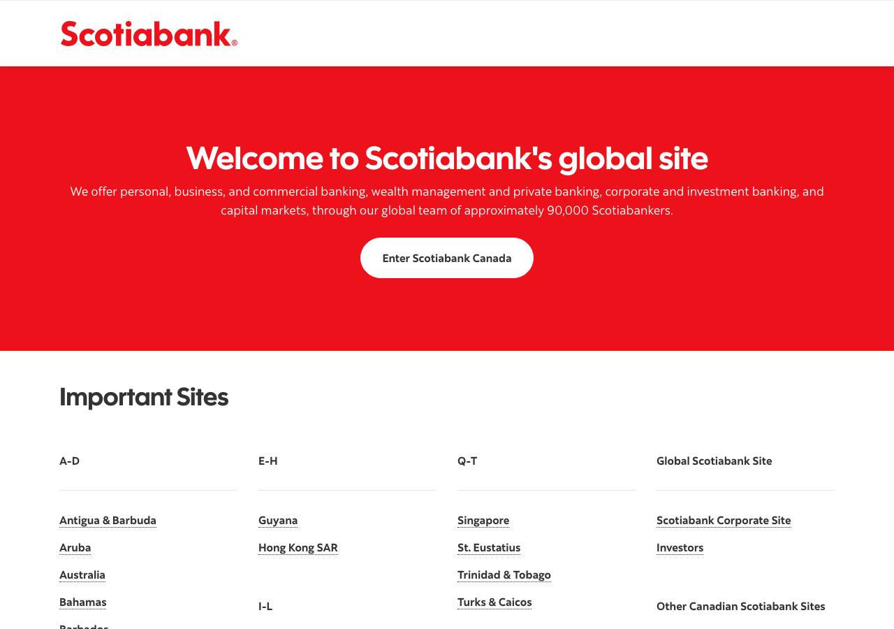 Screenshot of authscotiabanksecured.com taken by the zone census on 2026-09-02