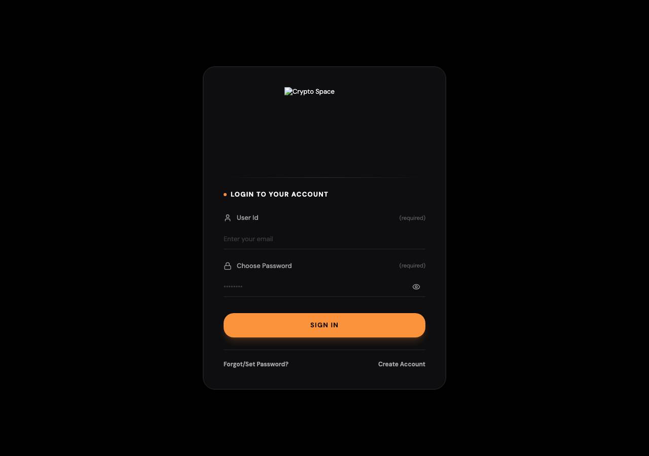 Screenshot of cryptoospace.com taken by the zone census on 2026-09-02