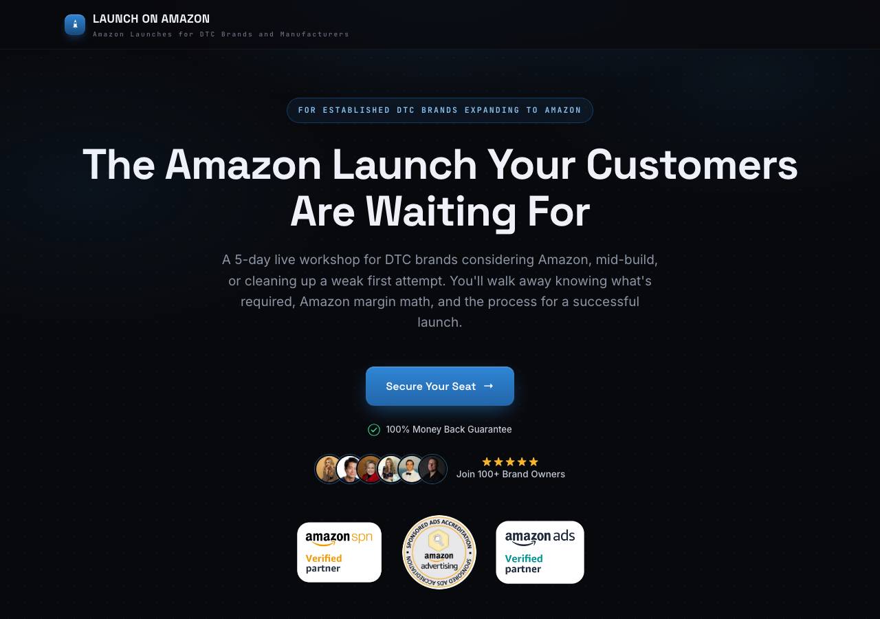 Screenshot of findlaunchonamazon.com taken by the zone census on 2026-09-02