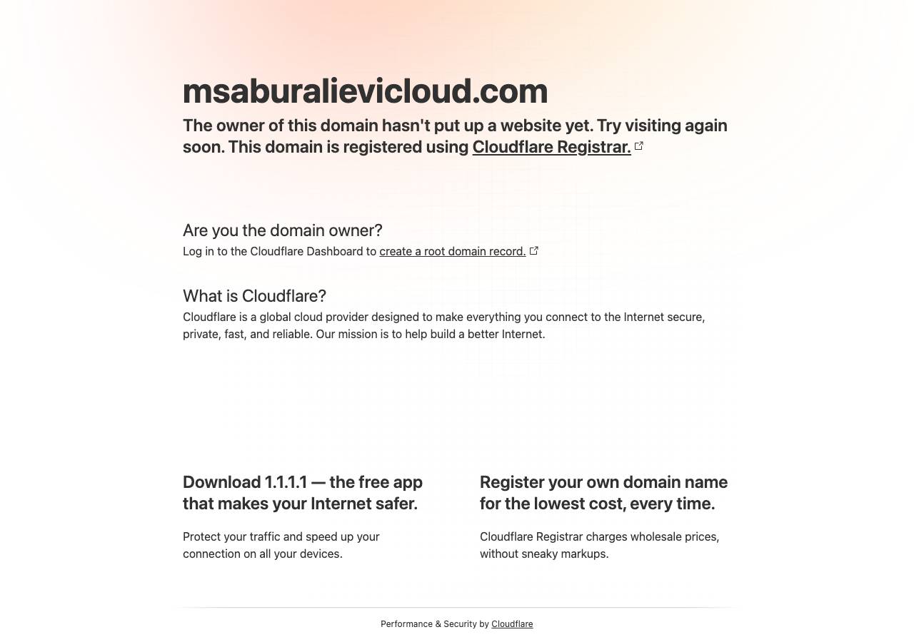 Screenshot of msaburalievicloud.com taken by the zone census on 2026-09-02