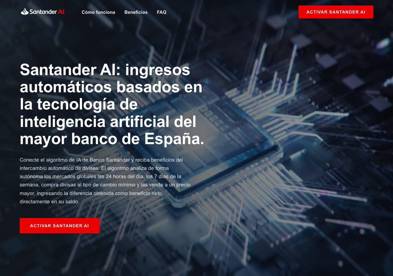 Screenshot of santanderal.com taken by the zone census on 2026-09-02