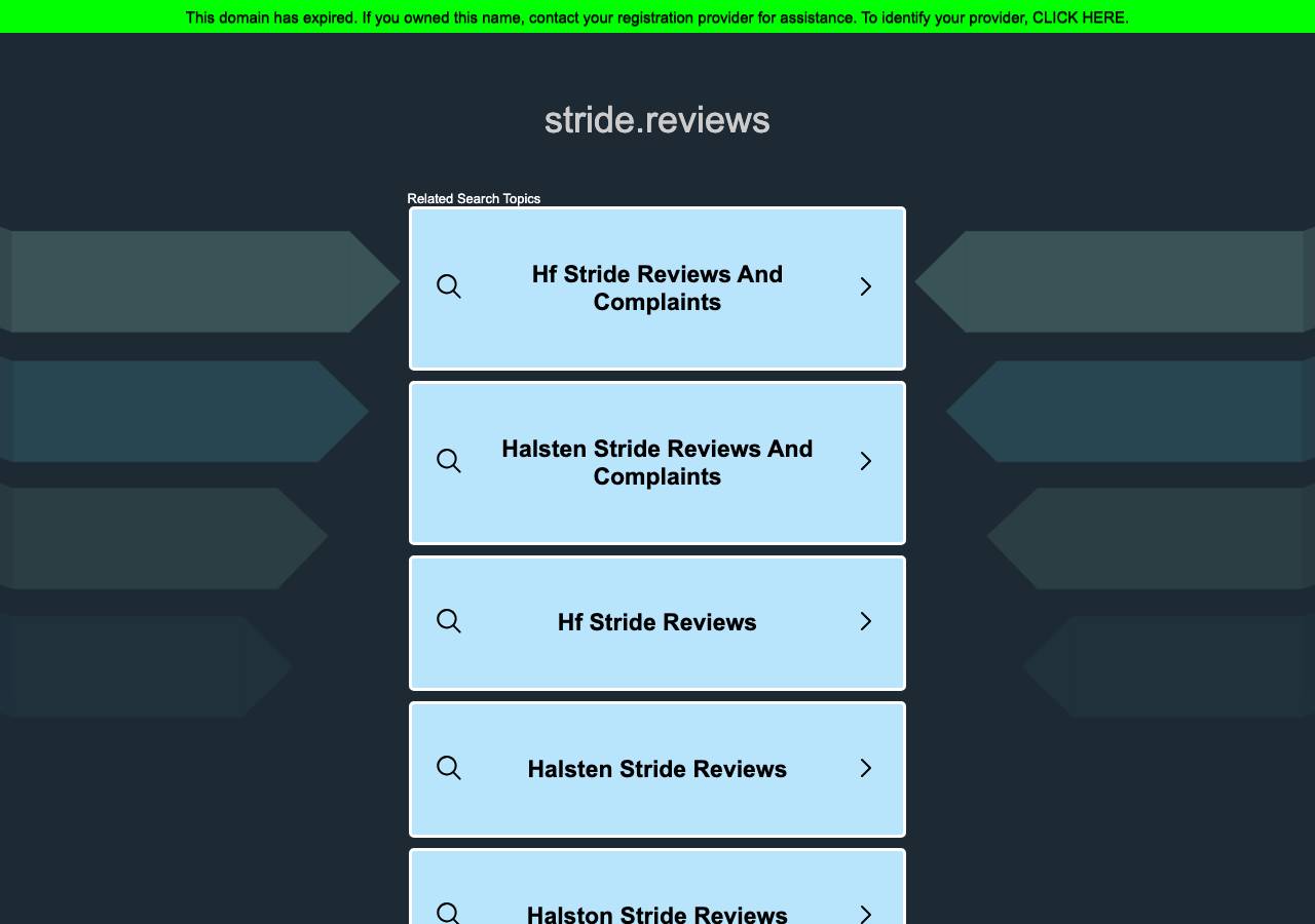Screenshot of stride.reviews taken by the zone census on 2026-09-02