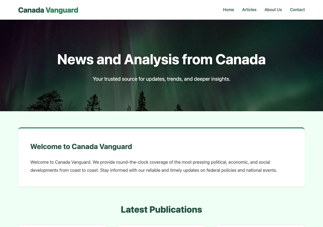 Screenshot of canadavanguard.click taken by the zone census on 2026-09-03