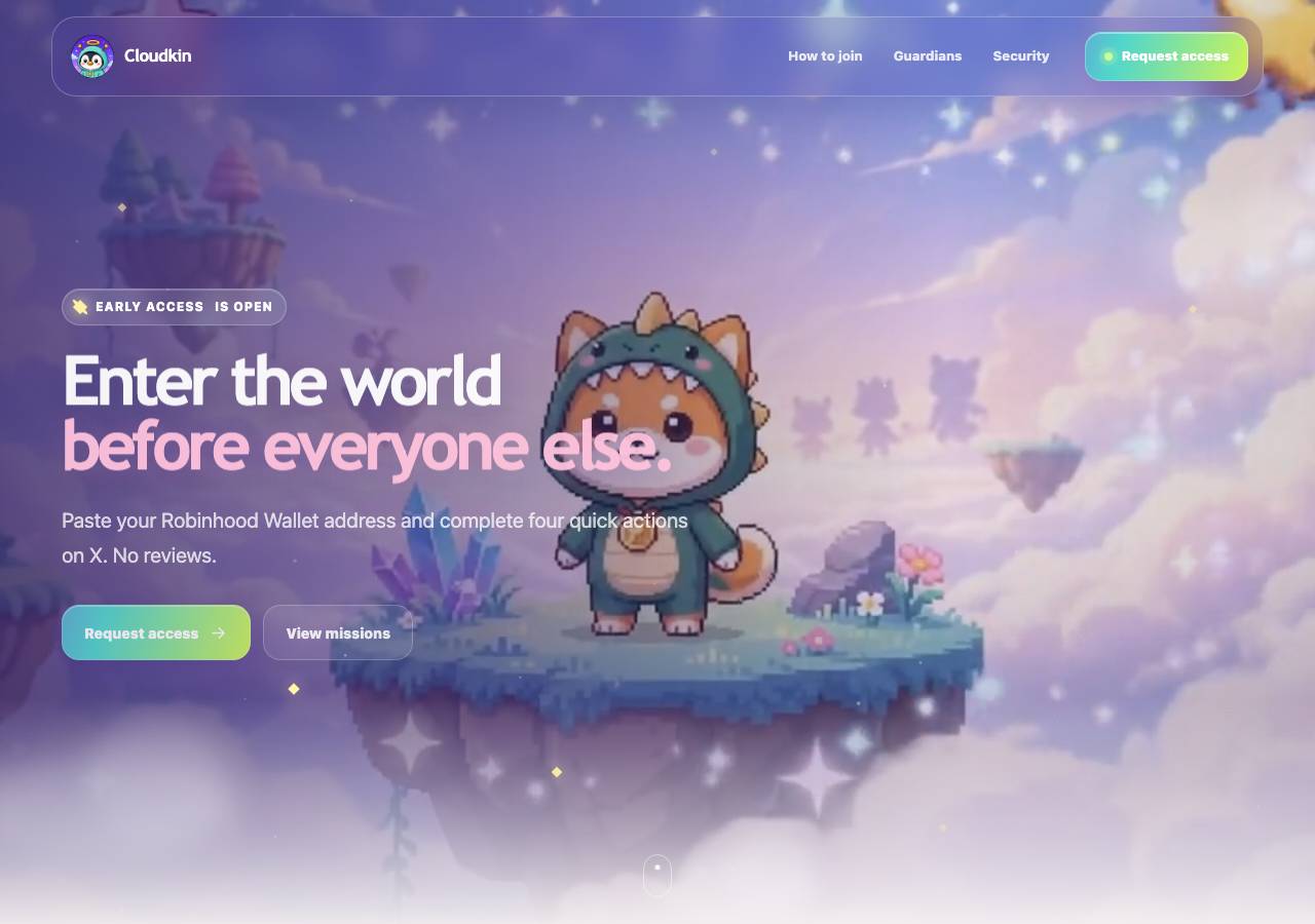 Screenshot of cloudkinrb.xyz taken by the zone census on 2026-09-03