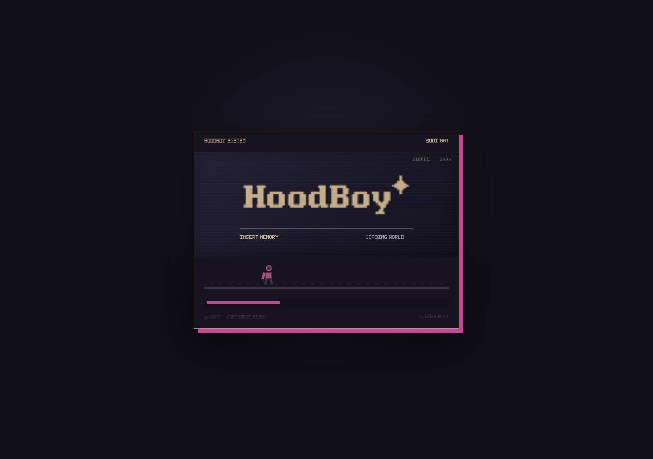 Screenshot of hoodboy.win taken by the zone census on 2026-09-03