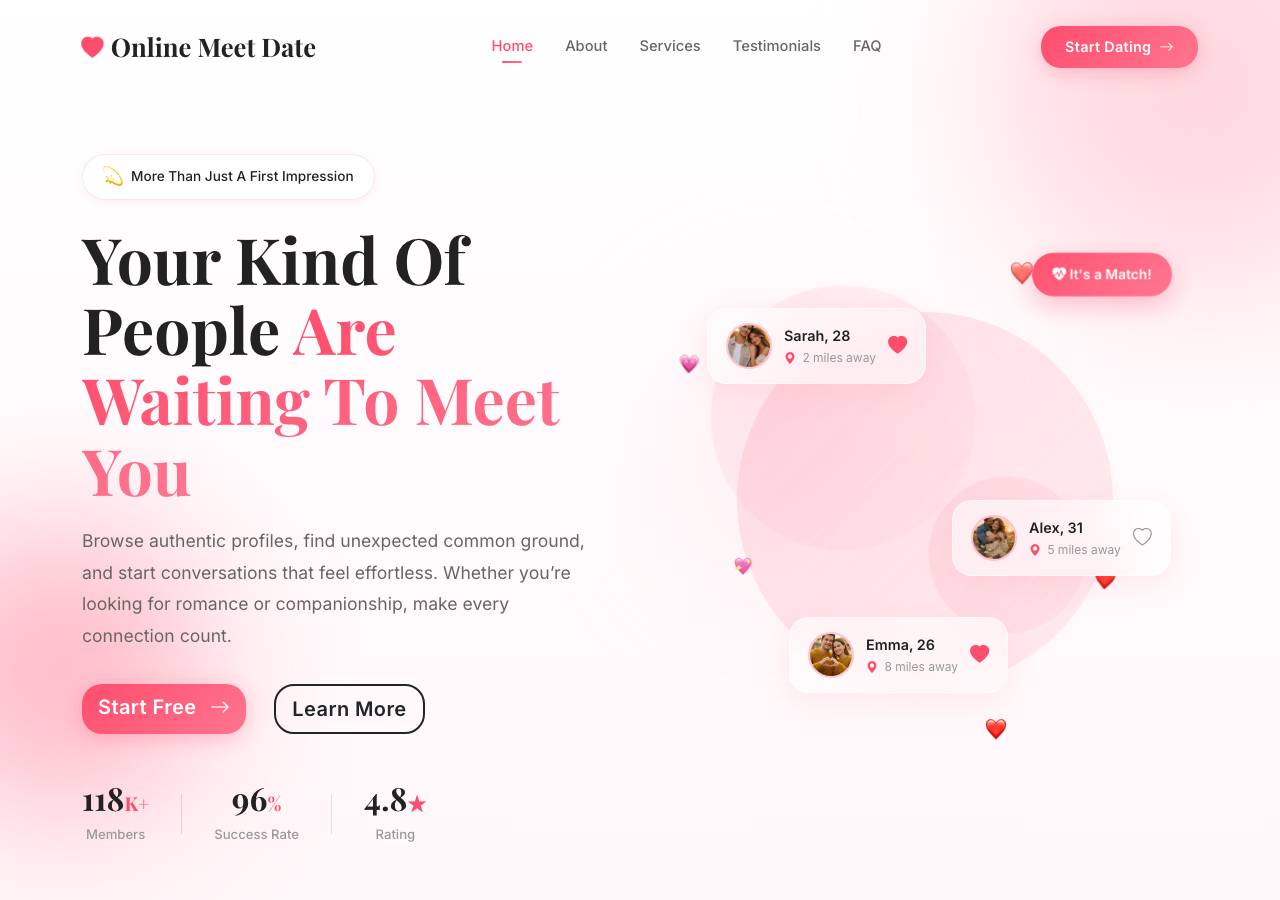 Screenshot of onlinemeetdate.info taken by the zone census on 2026-09-03