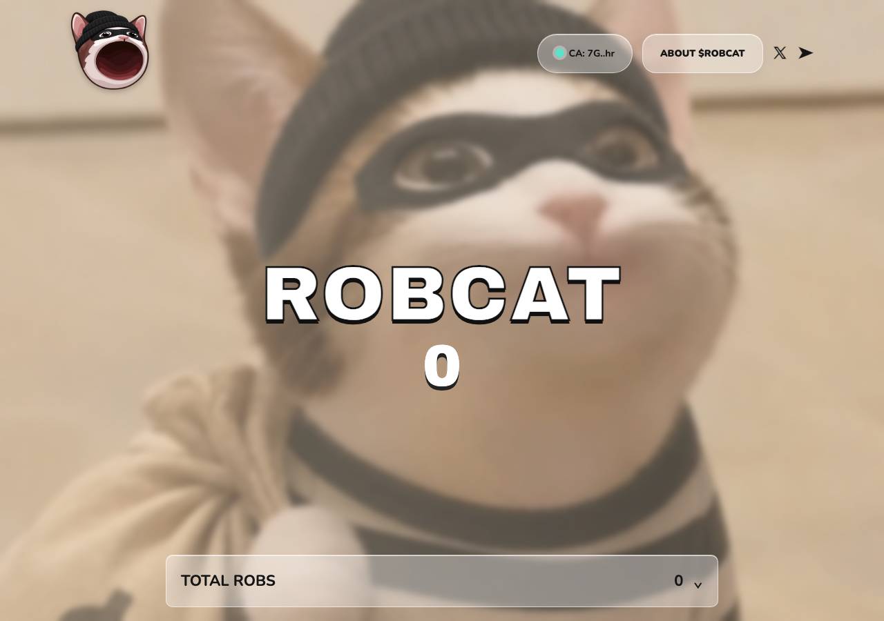 Screenshot of robcatrobinhood.xyz taken by the zone census on 2026-09-03