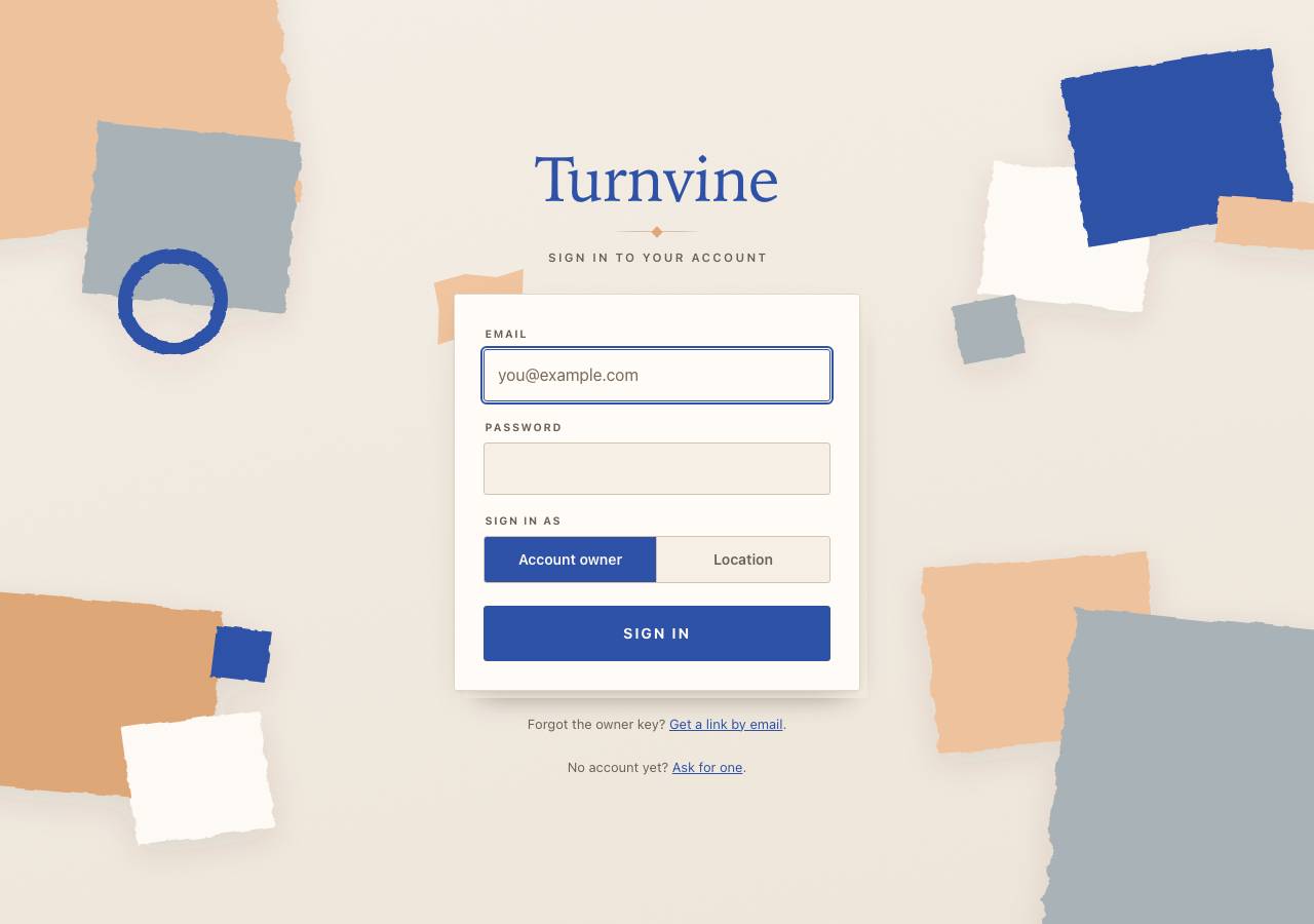 Screenshot of turnvine.com taken by the zone census on 2026-09-03