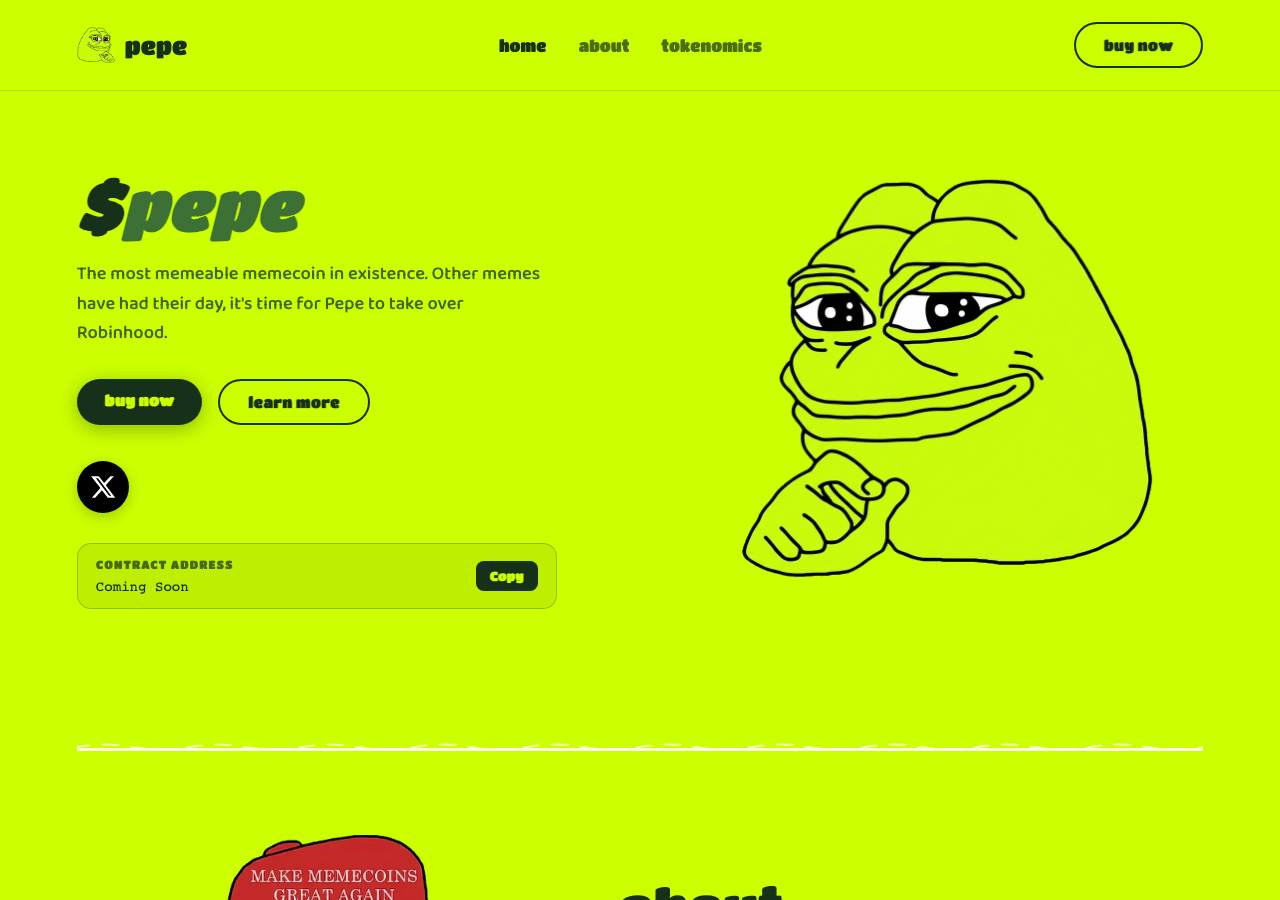 Screenshot of peperobinhood.wtf taken by the zone census on 2026-09-04