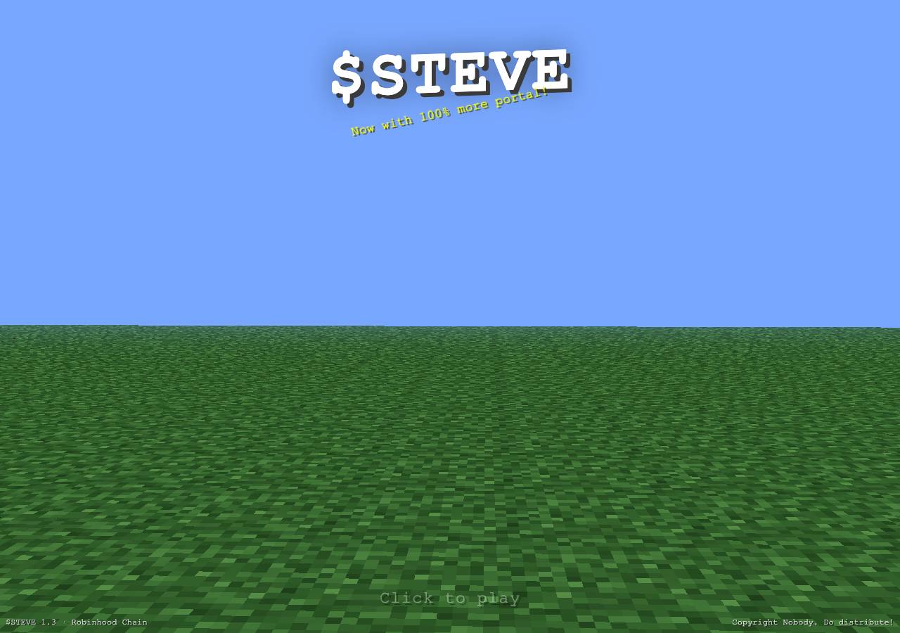 Screenshot of steverobinhood.com taken by the zone census on 2026-09-04