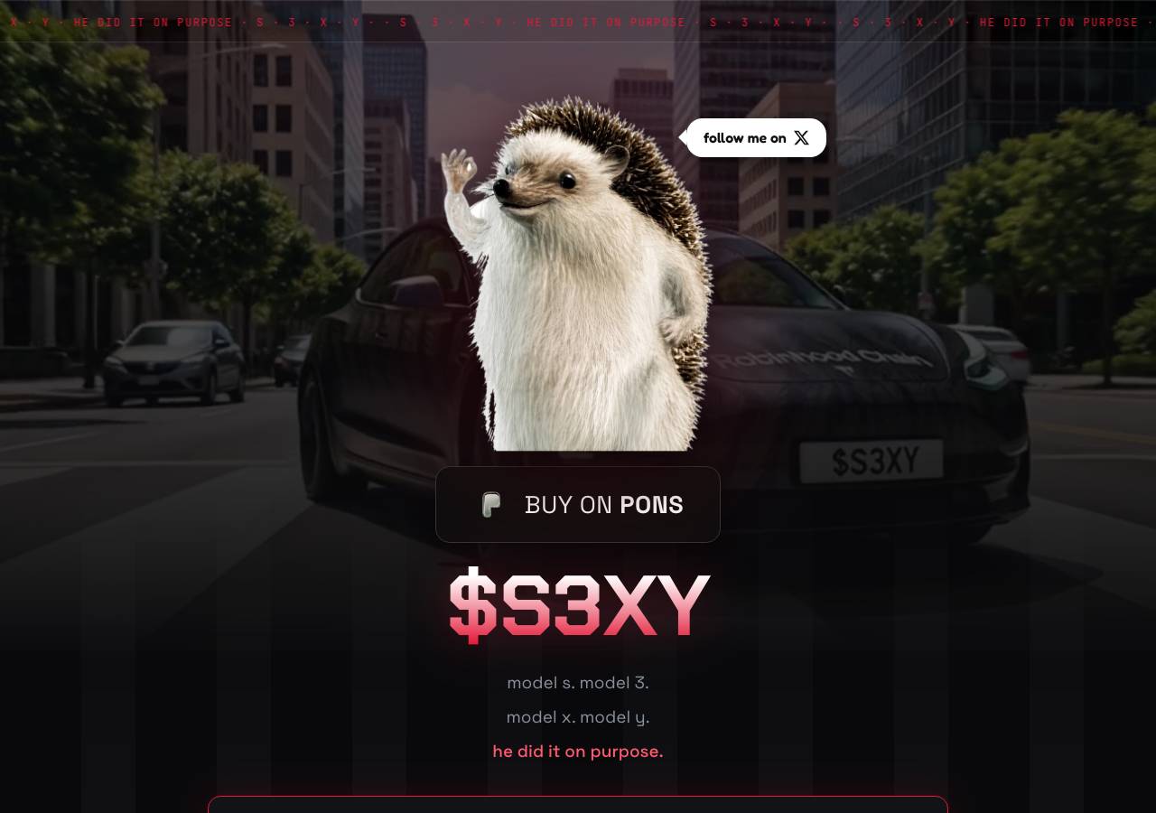 Screenshot of s3xycoin.fun taken by the zone census on 2026-09-05