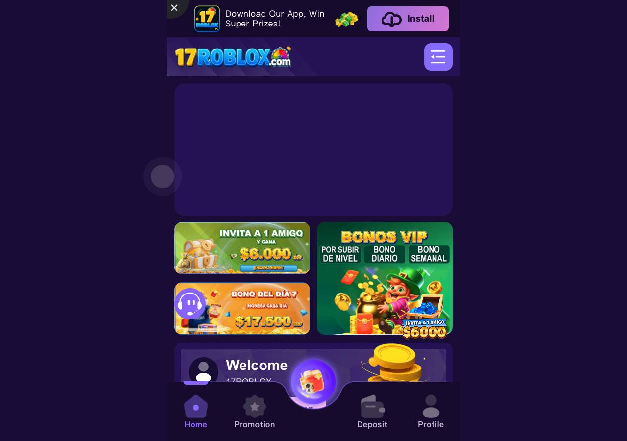 Screenshot of 17roblox.club taken by the zone census on 2026-09-06
