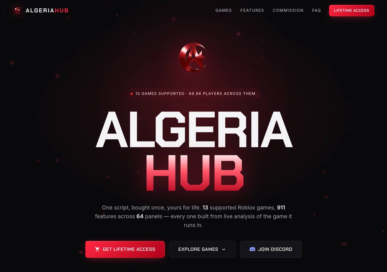 Screenshot of algeriahub.lol taken by the zone census on 2026-09-06