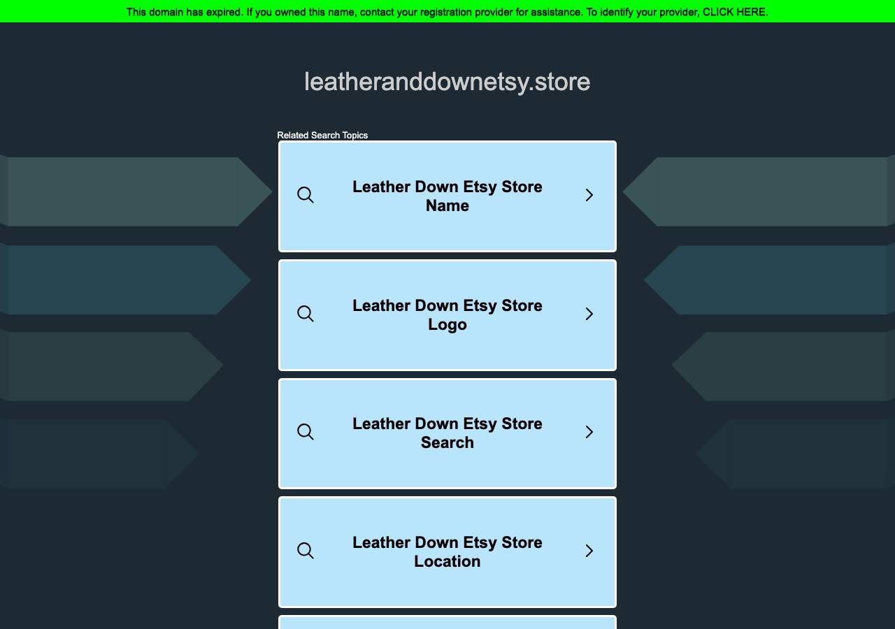 Screenshot of leatheranddownetsy.store taken by the zone census on 2026-09-06