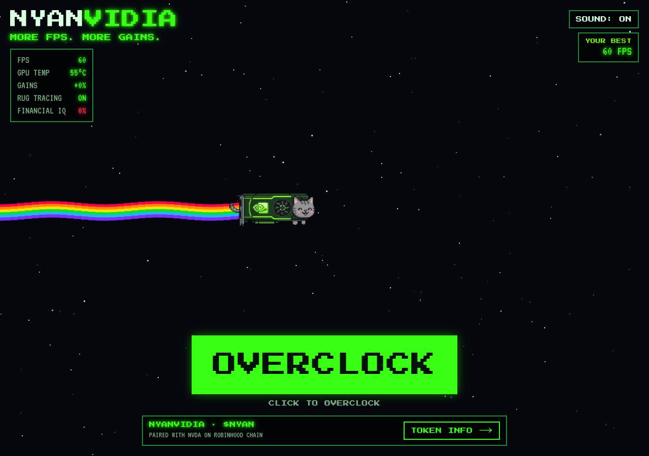 Screenshot of nyanvidia.fun taken by the zone census on 2026-09-06