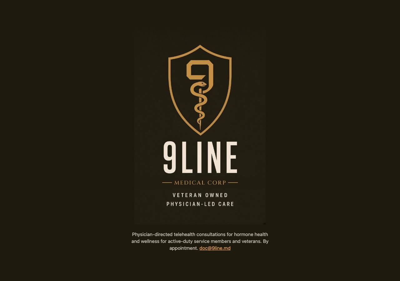 Screenshot of 9linemedicalcorp.com taken by the zone census on 2026-09-08