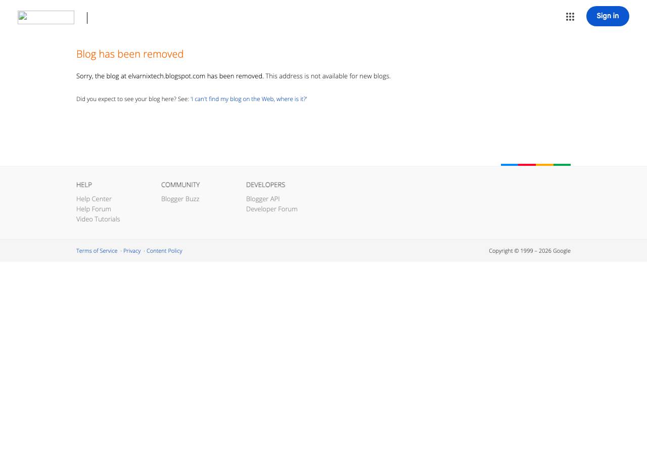 Screenshot of elvarnixtech.com taken by the zone census on 2026-09-08